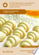 libro Elaboración Y Presentación De Productos Hechos A Base De Masas Y Pastas. Hotr0509